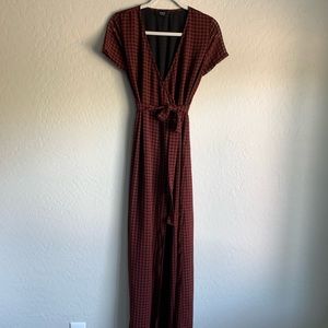 VICI Maxi Gingham Wrap